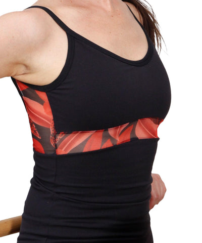 Long Cami Yoga and Pilates Top - SteelCore 