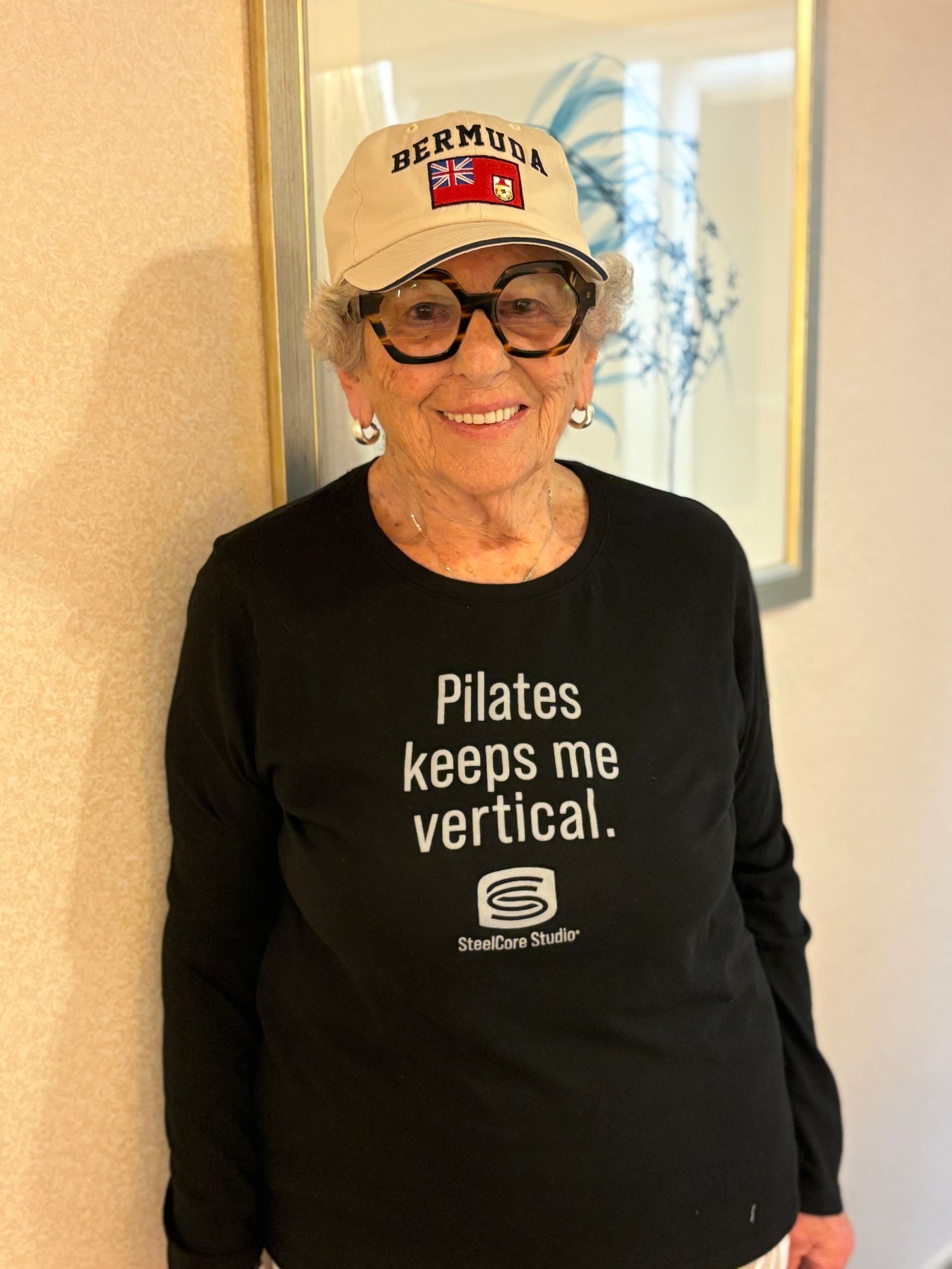 “Pilates Keeps Me Vertical”  Collection