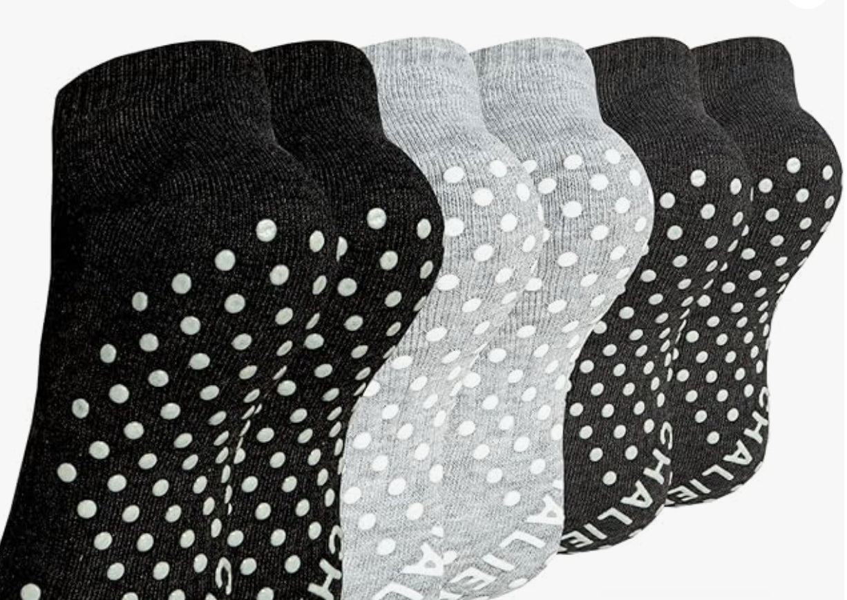 Pilates Barre Socks With Grips
