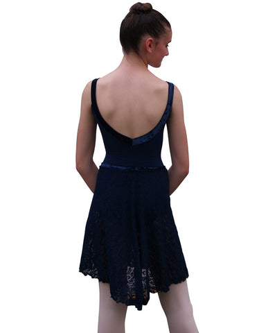 Princess Cami Leotard with Wide Velvet Straps - SteelCore 