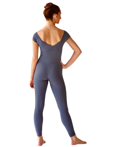Polyester Cap Sleeve Bodysuit - SteelCore 